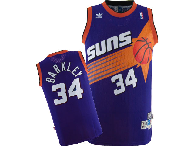 high quality NBA Phoenix Suns Charles Wade Barkley Swingman Road Adidas Jerseys